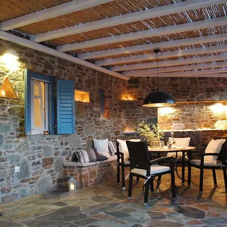 Willa Chez Semiramis Aegean Pearl House For 8 Persons 5'min From The *
