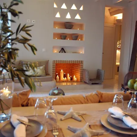 Chez Semiramis Aegean Pearl House For 8 Persons 5'min From The Villa *