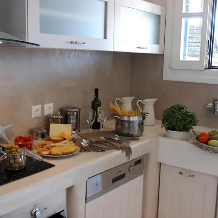 Villa Chez Semiramis Aegean Pearl House For 8 Persons 5'min From The