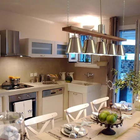 Chez Semiramis Aegean Pearl House For 8 Persons 5'min From The Willa *